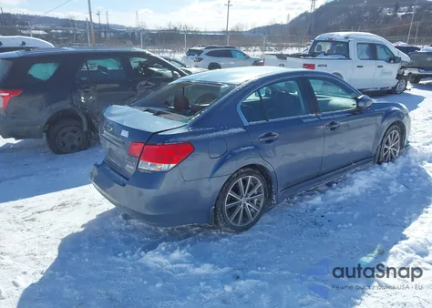 2013 Subaru Legacy 2.5 I Sport из США, поврежденный, VIN 4S3BMBG61D3025299